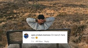 [Picture] “On bench here too” – Netizen hilariously reacts to Sanju Samson’s Instagram post