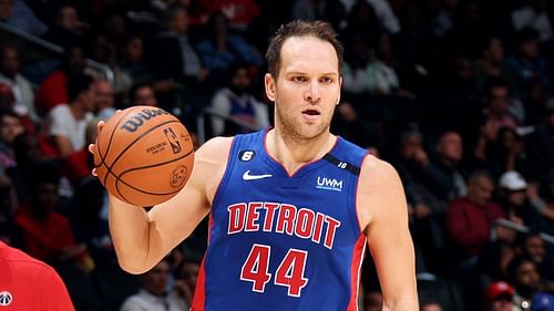 Detroit Pistons forward Bojan Bogdanovic