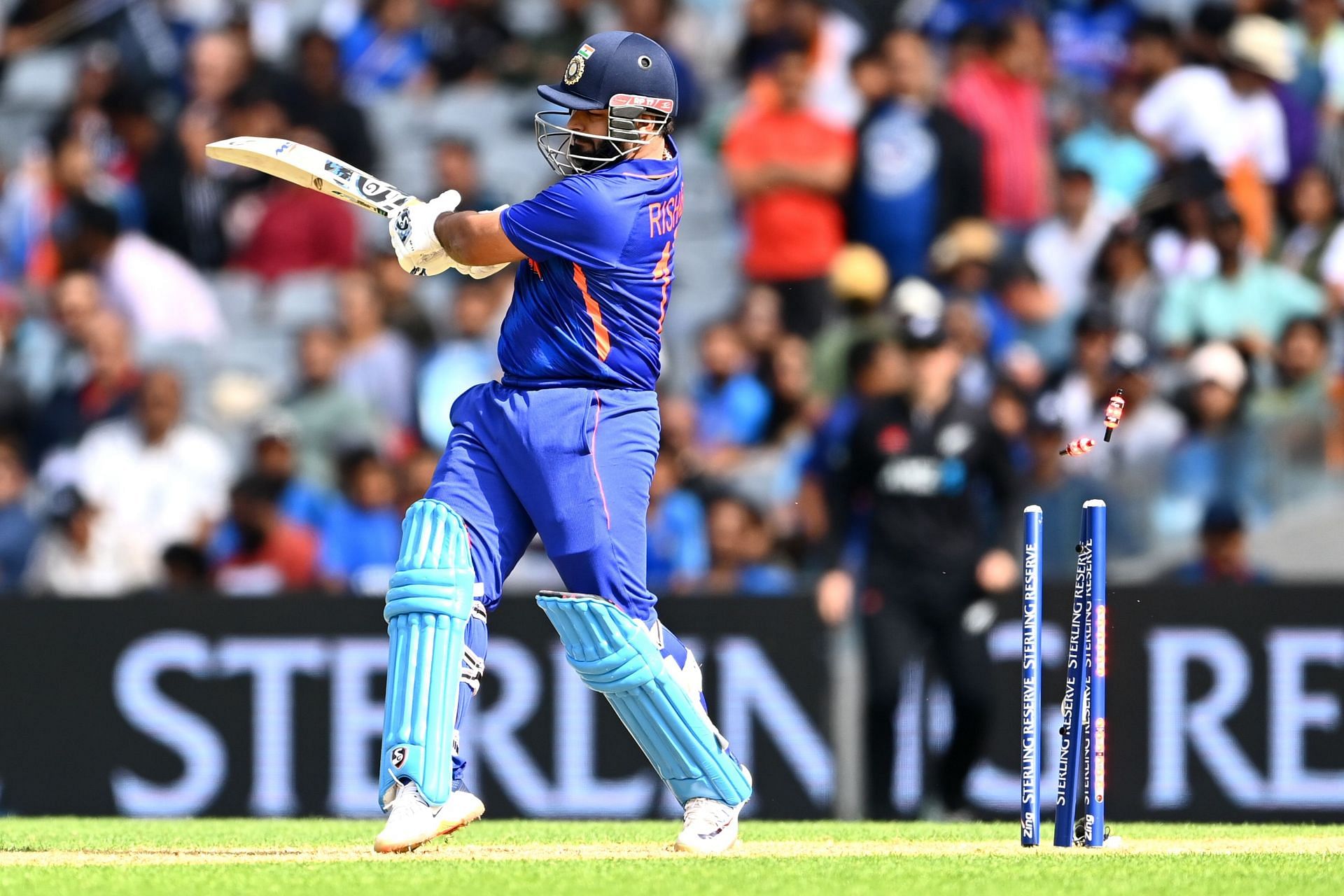 Team India&rsquo;s struggling keeper-batter Rishabh Pant. Pic: Getty Images