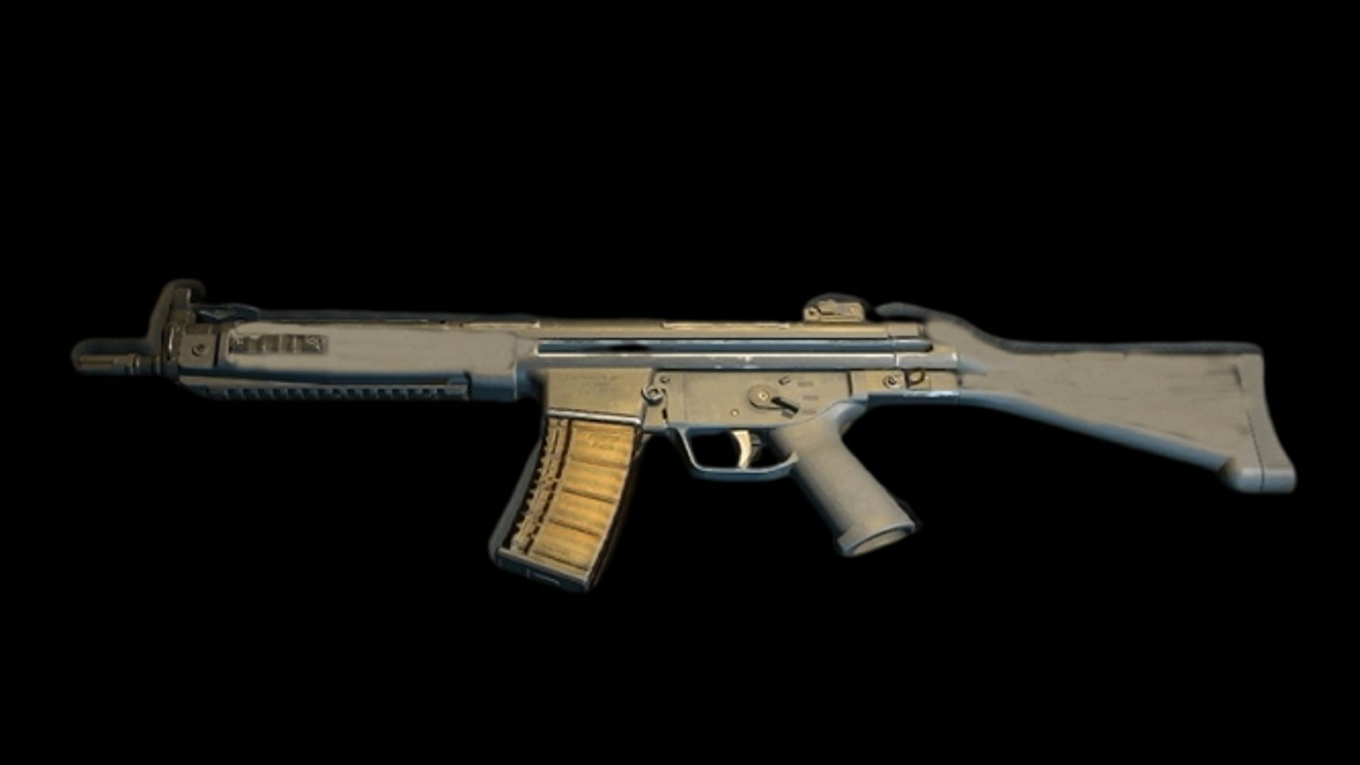 The Lachmann-556 assault rifle in MW2 (Image via Activision)