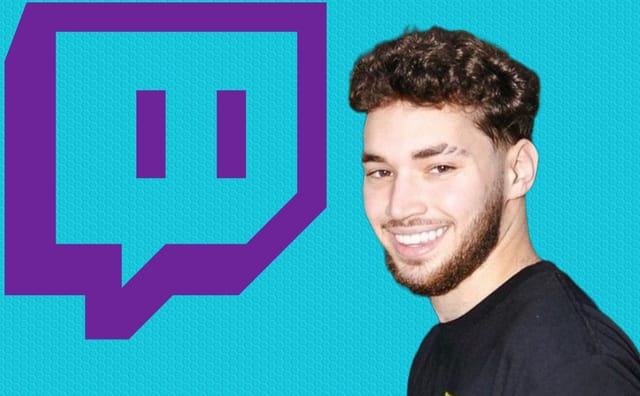 How many times has Adin Ross been banned on Twitch?