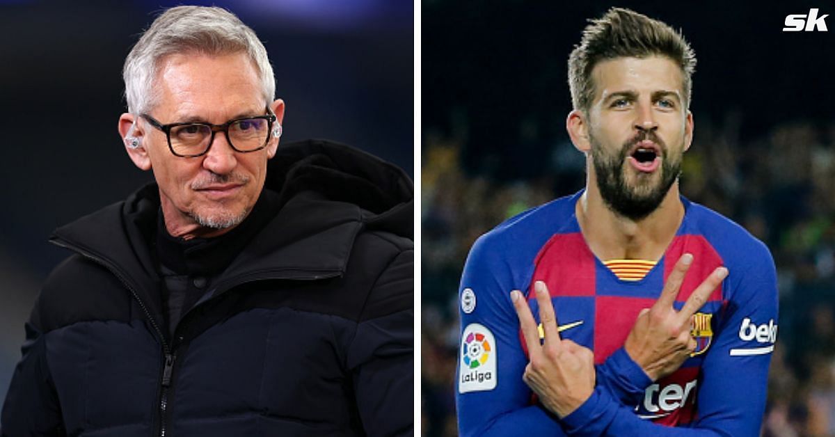 Gary Lineker reacted to Gerard Pique announcing retirement