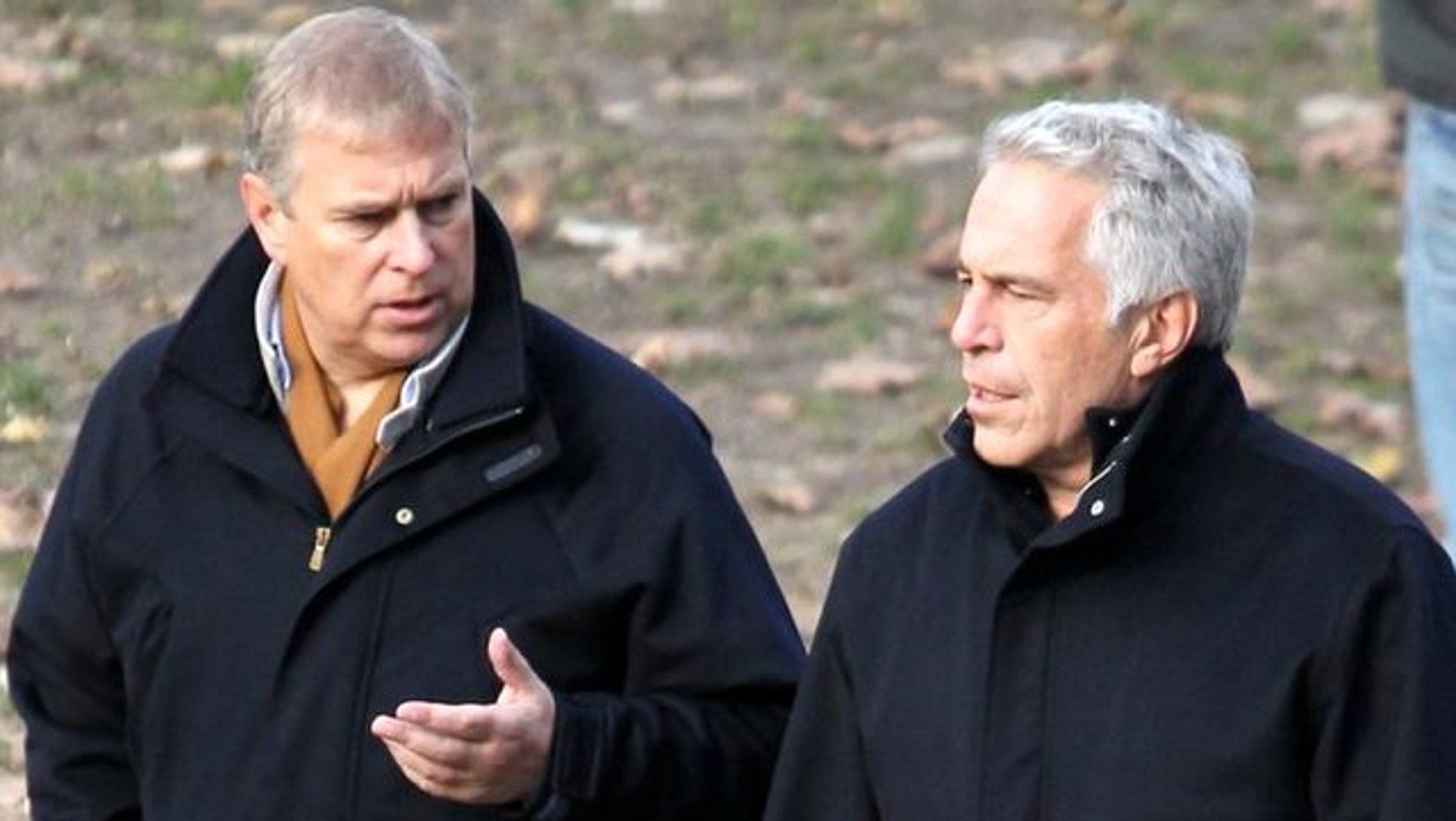 Prince Andrew and Jeffrey Epstein in New York (Image via News Syndication)