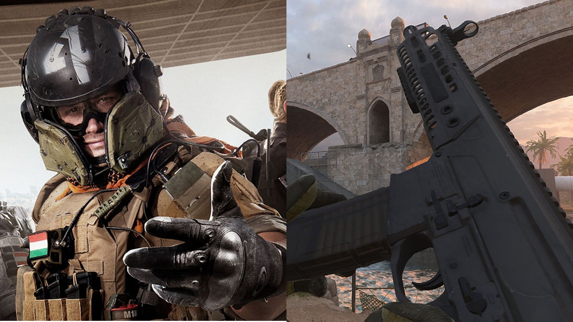 The M13B Assault Rifle is found in the DMZ mode (Images via Activision)
