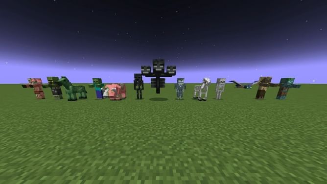 List of all undead mobs in Minecraft 1.19