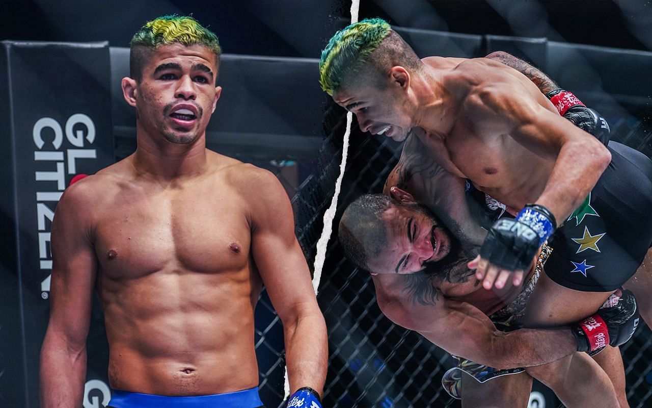 (left) Fabricio Andrade and (right) John Lineker at ONE on Prime Video 3 [Credit: ONE Championship]