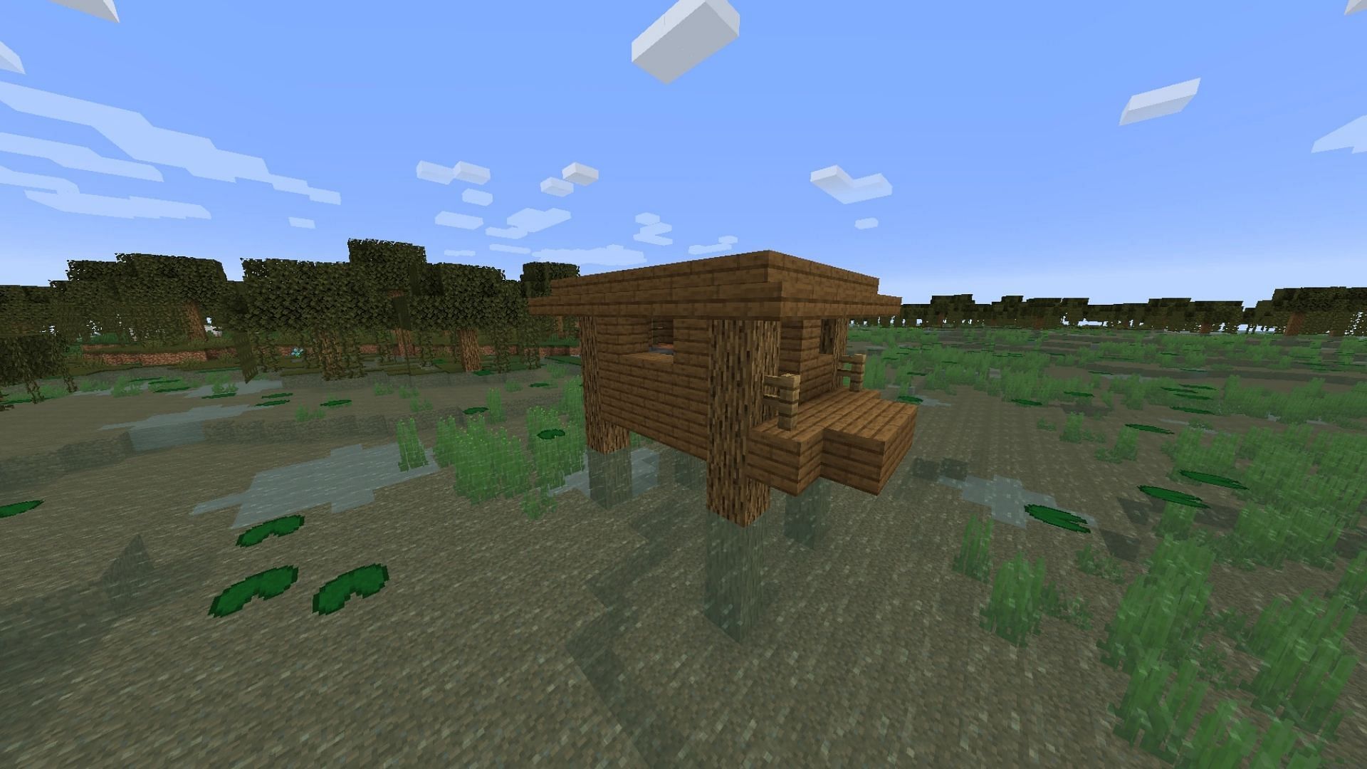 This structure doesn&#039;t even generate a chest and is the worst for looting (Image via Minecraft Fandom Wiki)