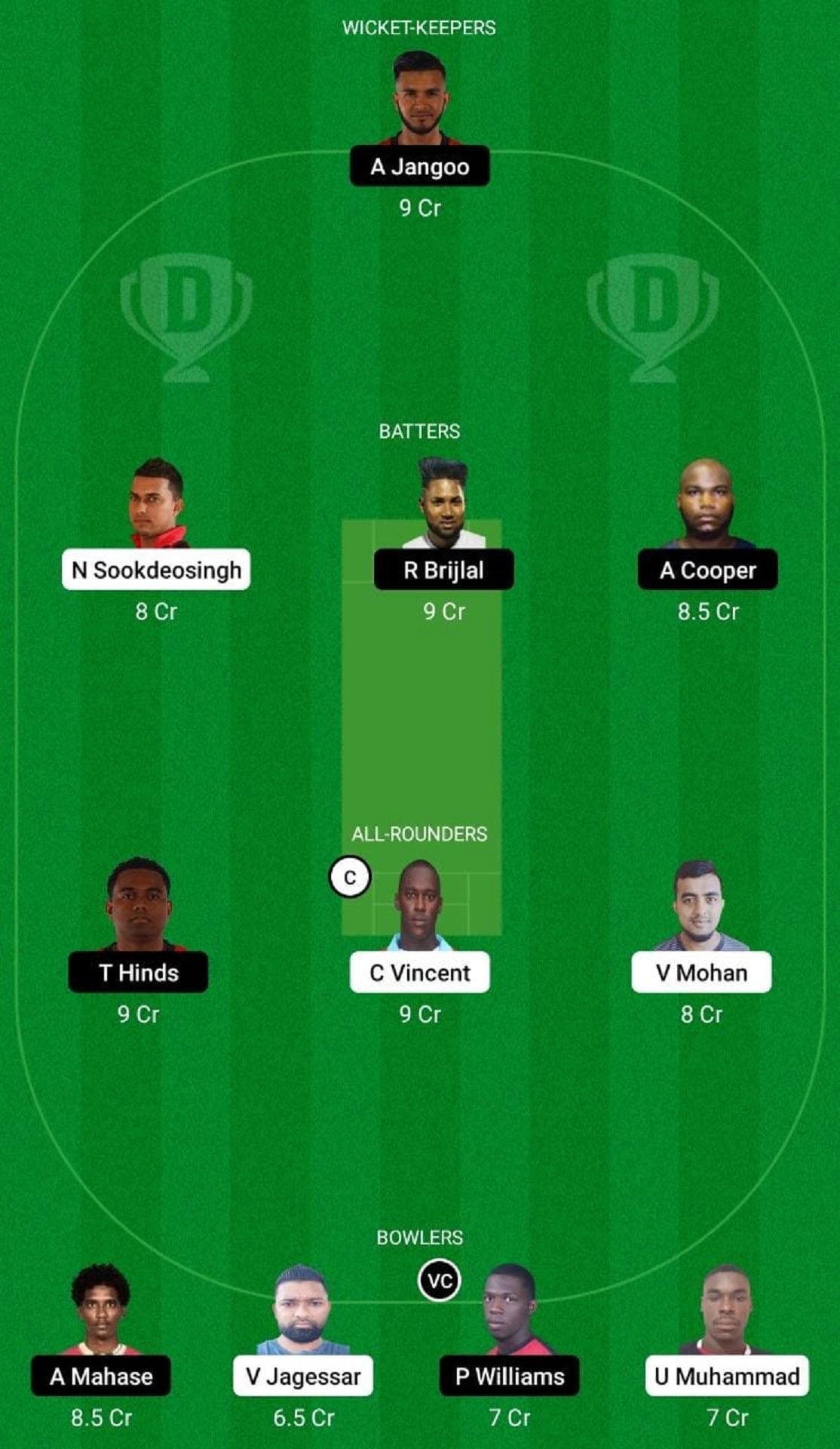 BLD vs CCL Dream11 Fantasy Tip - Head to Head League