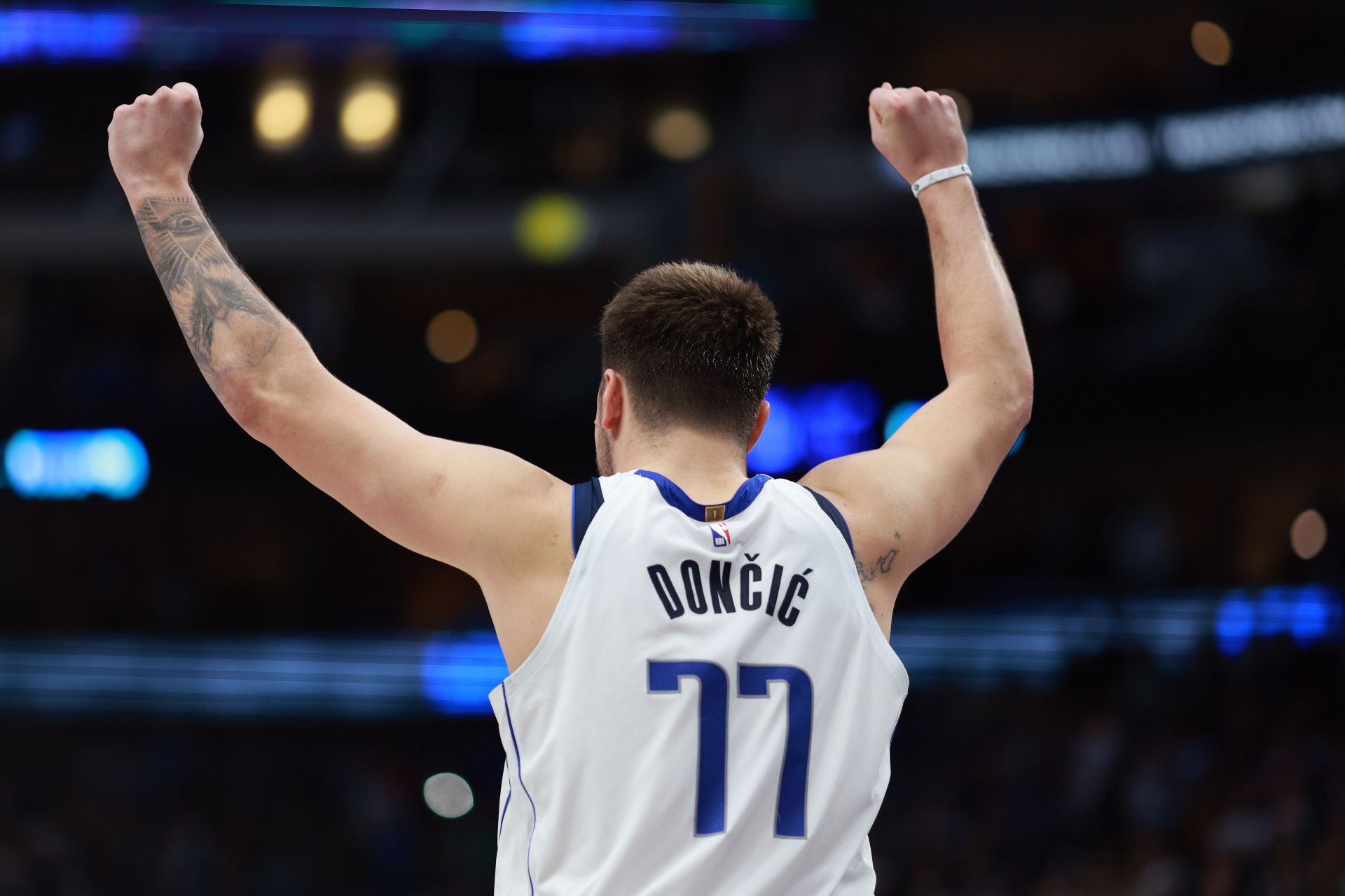 Luka Doncic of the Dallas Mavericks