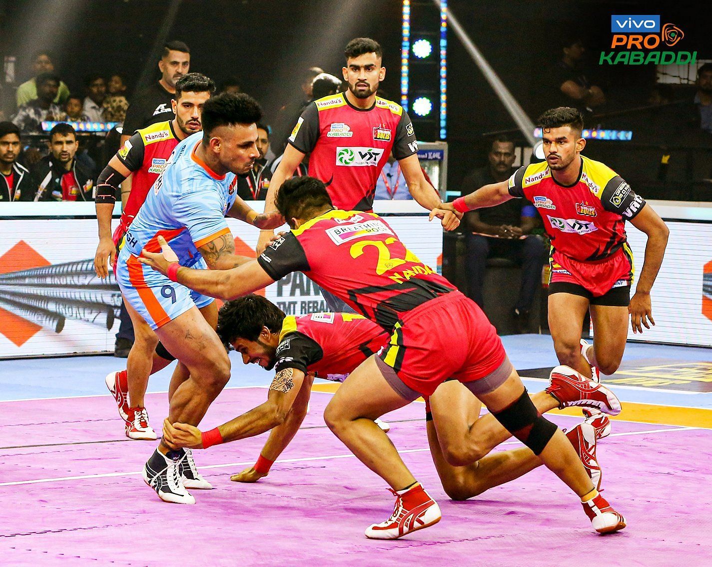 Will Bengal Warriors make it to the next round? (Image: PKL/Twitter)