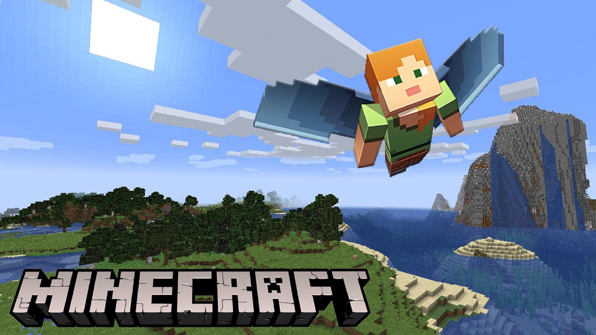 Traveling in Minecraft can be done quickly with the right methods (Image via Mojang)