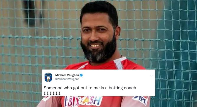“Someone who got out to me is a batting coach" - Vaughan's cheeky dig as Jaffer appointed PBKS batting coach
