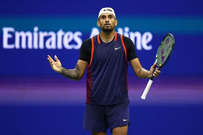 Nick Kyrgios reacts once more to Wimbledon's non-rewarding of points that could have pushed him to No. 11 in the world