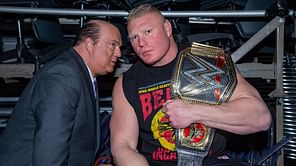 Paul Heyman says WWE RAW Superstar is almost on Brock Lesnar's level