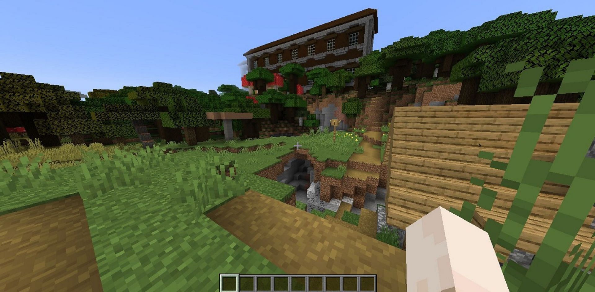 The right seed can set a Minecraft player up well for the future (Image via Mojang)
