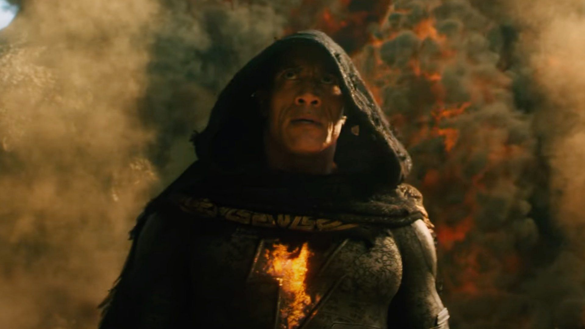 A still from Black Adam (Image via DC)