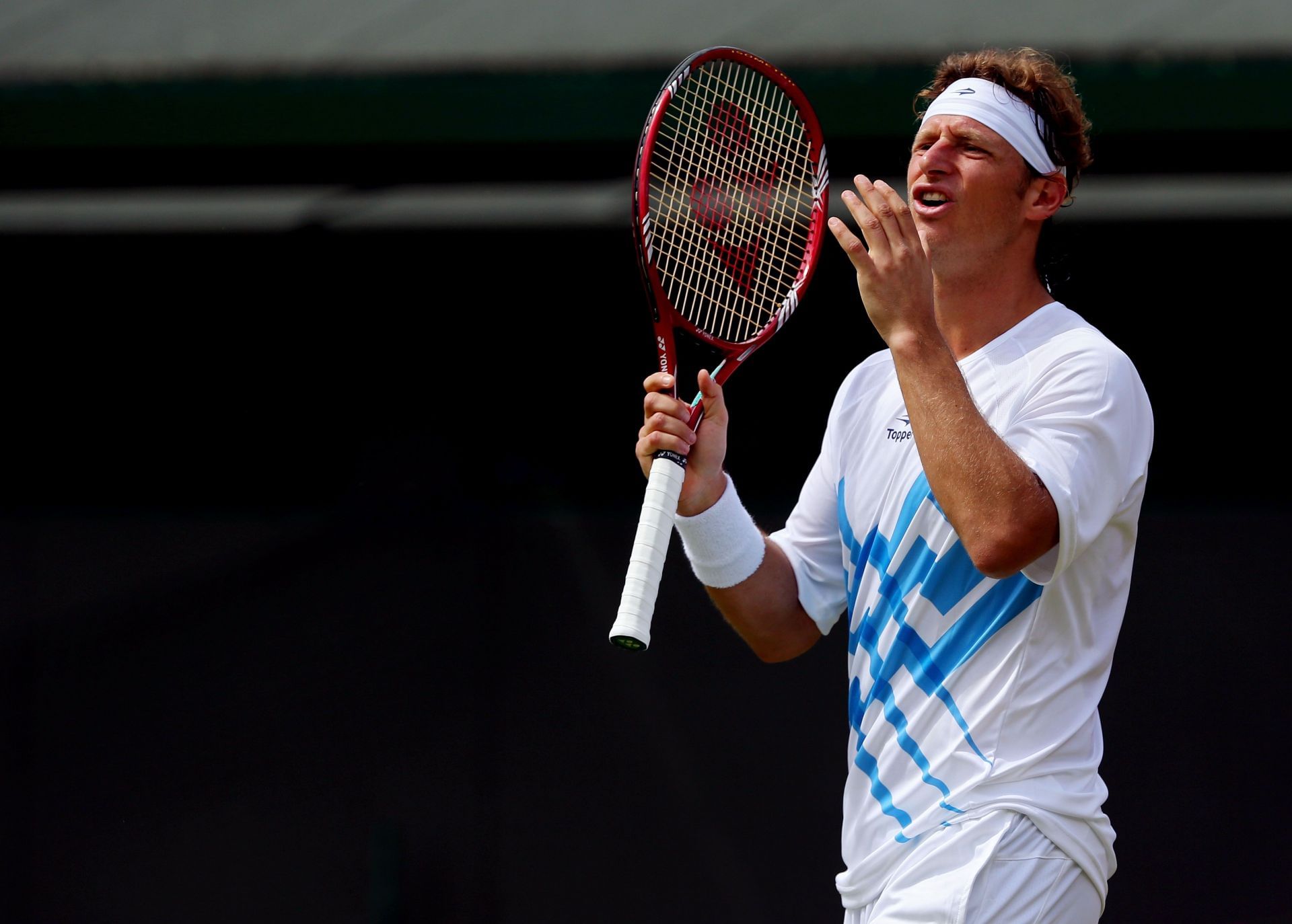 David Nalbandian at the 2012 Olympics.