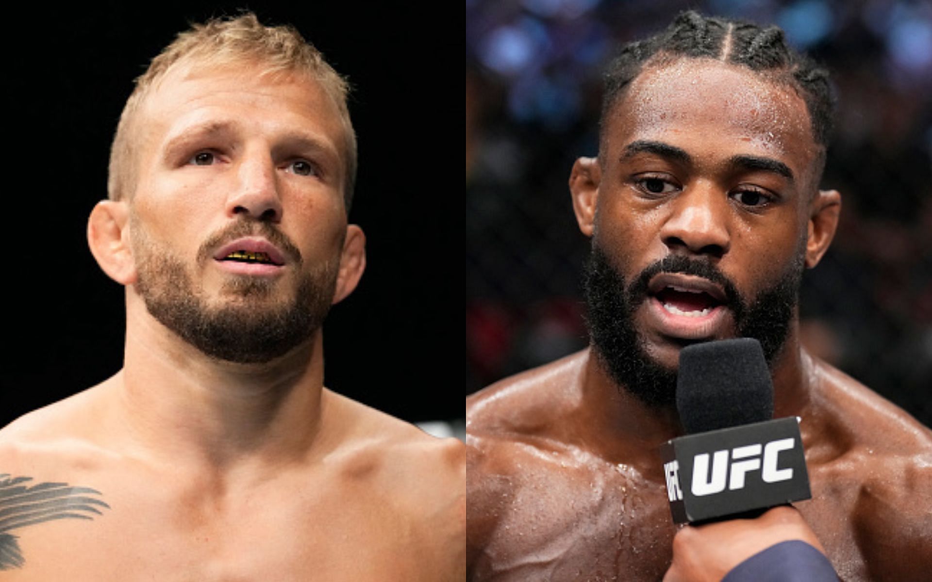 T.J. Dillashaw (left), Aljamain Sterling (right)