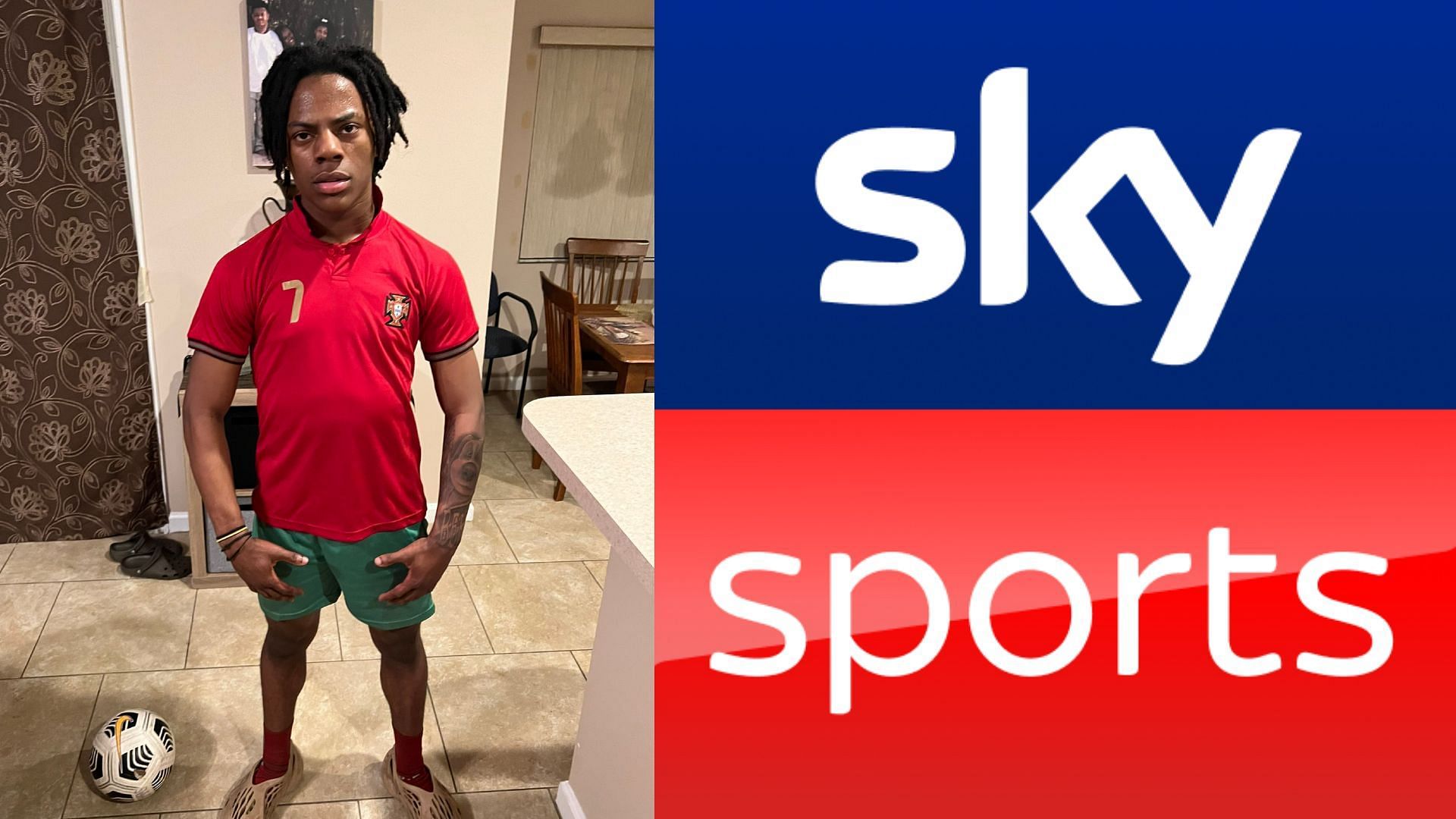 Sky Sports dissociates from IShowSpeed (Image via Sportskeeda)