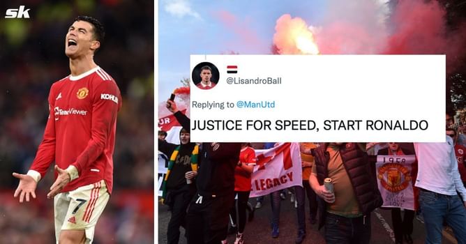 "No Ronaldo, no TV" "Ten Hag out" - Manchester United fans lose their minds as Cristiano Ronaldo misses out on matchday squad for Premier League clash against Fulham