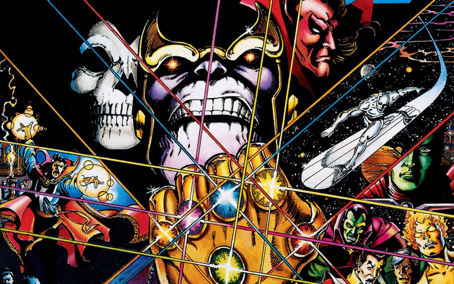 The Infinity Gauntlet comic (Image via Marvel)