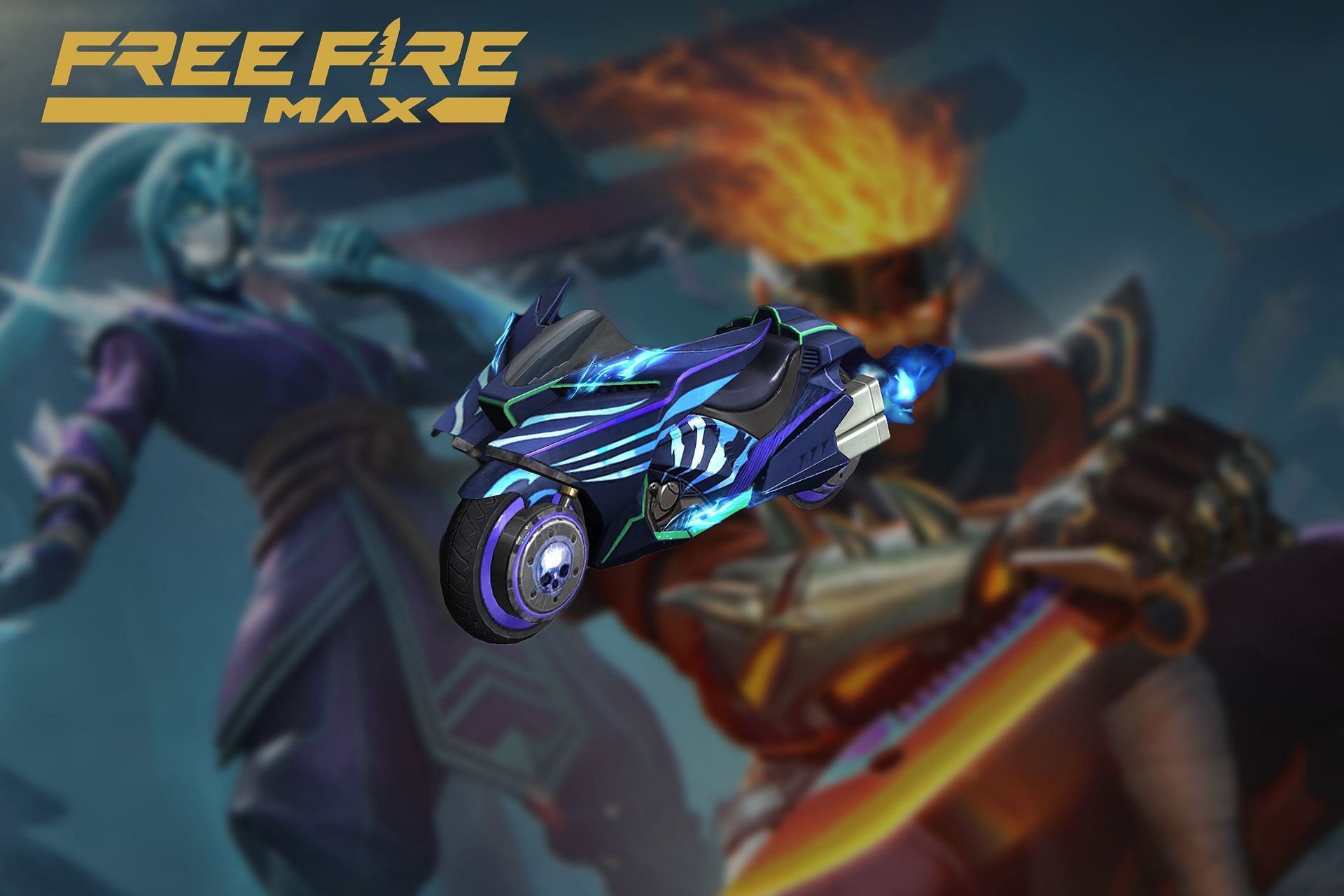 Spectral Ride Motorbike in Free Fire MAX (Image via Garena)