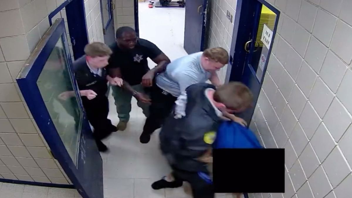 WATCH: Video showing detainee Jarrett Hobbs being punched by Camden