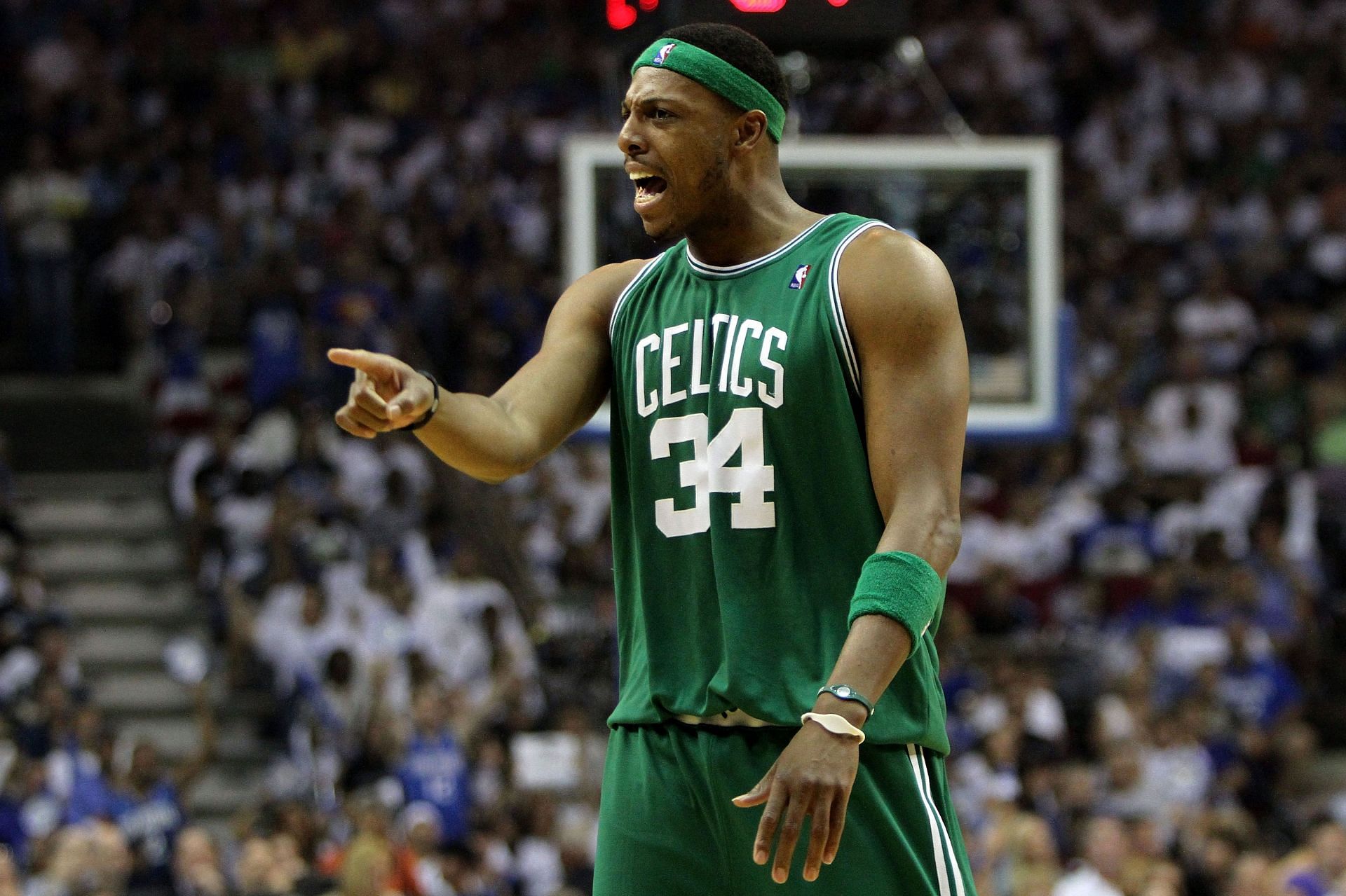 Paul Pierce had amazing performances with the Celtics (Image via Getty Images)