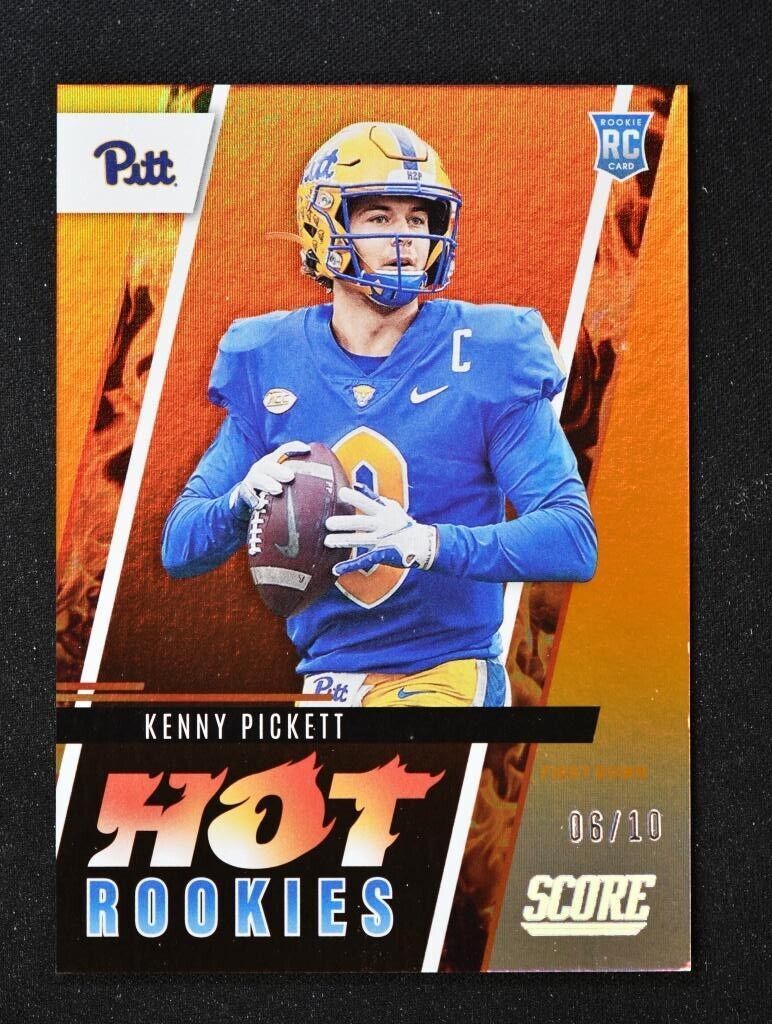 Pittsburgh Panthers Kenny Pickett Autographed Blue Jersey Beckett