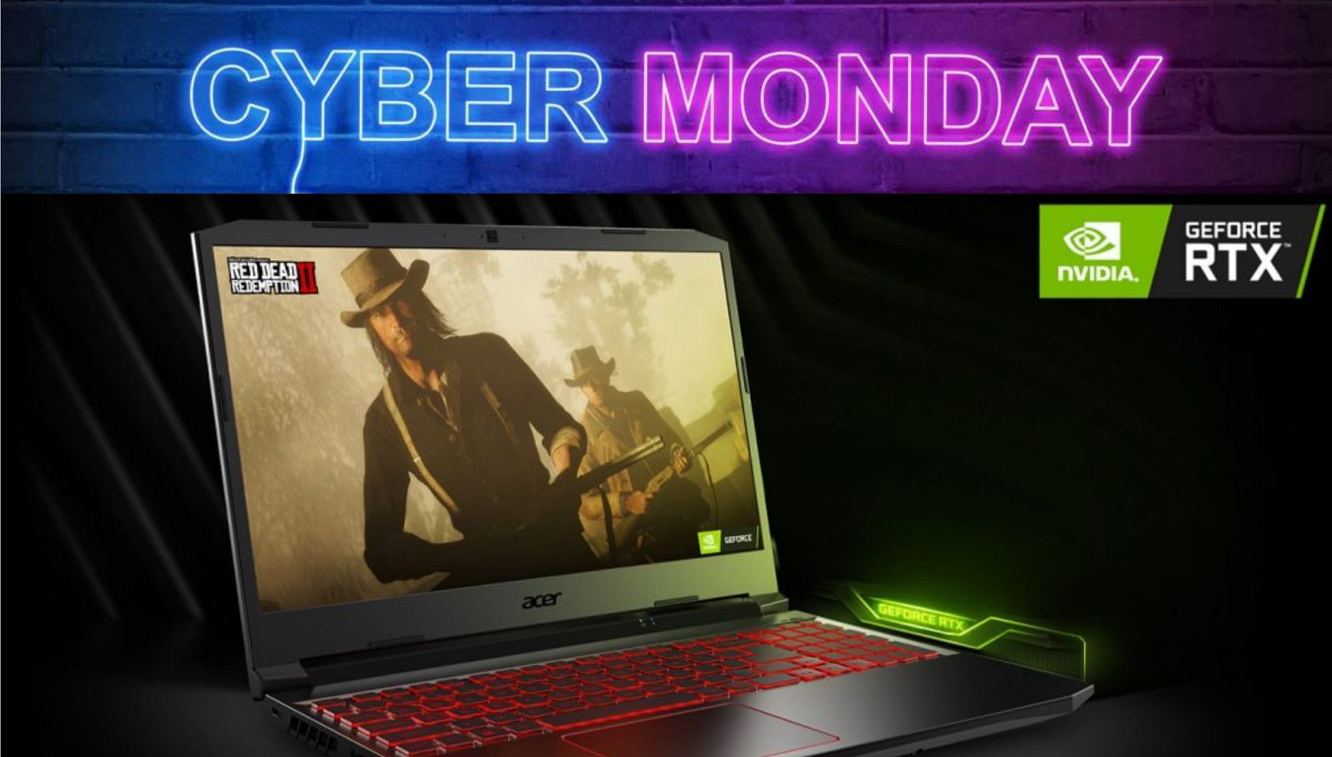 points to remember befor getting a gaming laptop (Image by Nvidia, Acer and RockStar Studios)