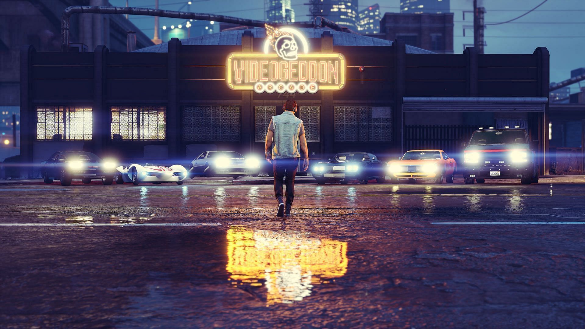 Videogeddon is a good one to buy (Image via Rockstar Games)