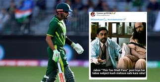T20 World Cup 2022: "Cheating kar raha Pakistan team ke sath" - Fans slam Babar Azam after another batting failure