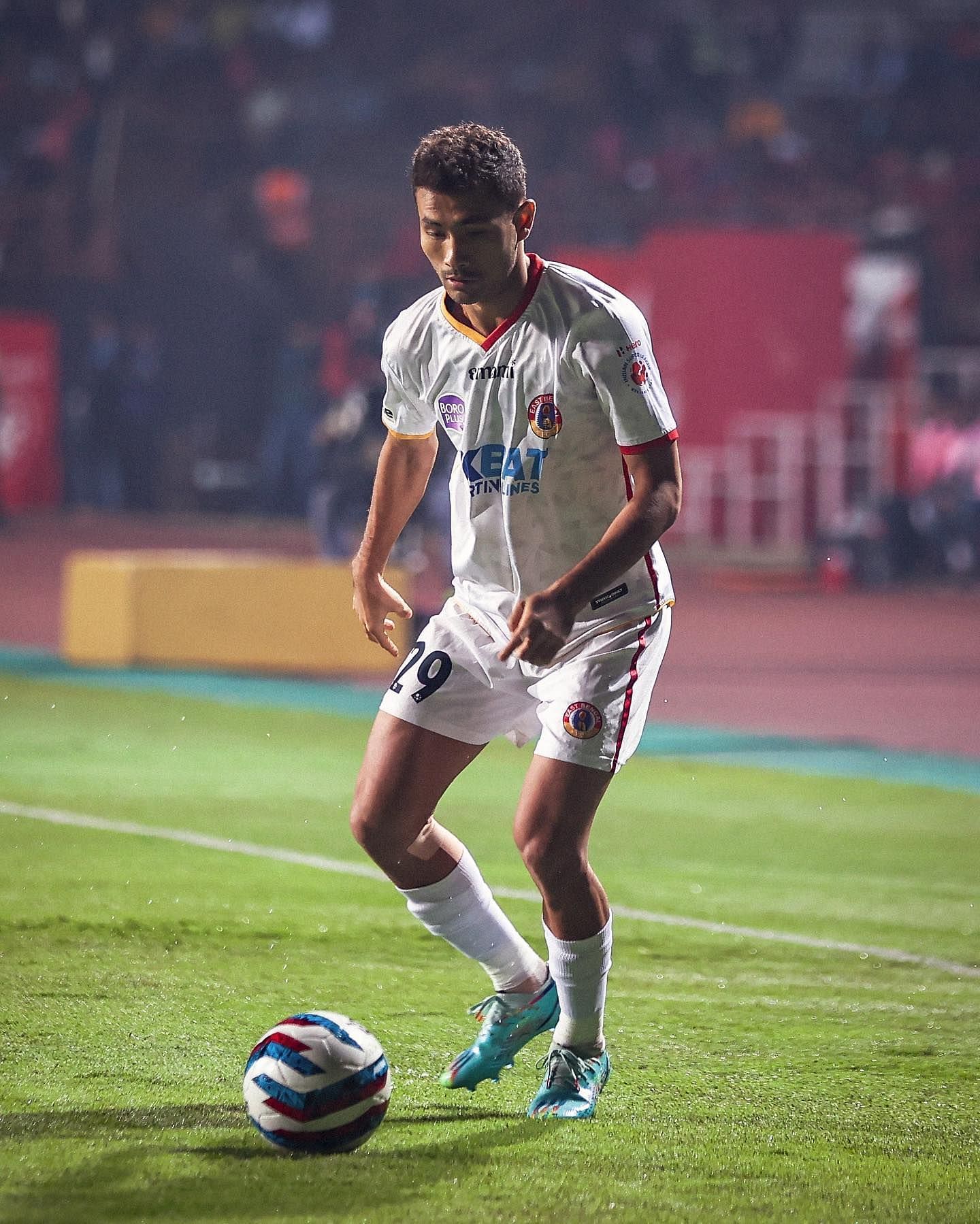 Mahesh was the man of the match (Image courtesy: East Bengal Media)