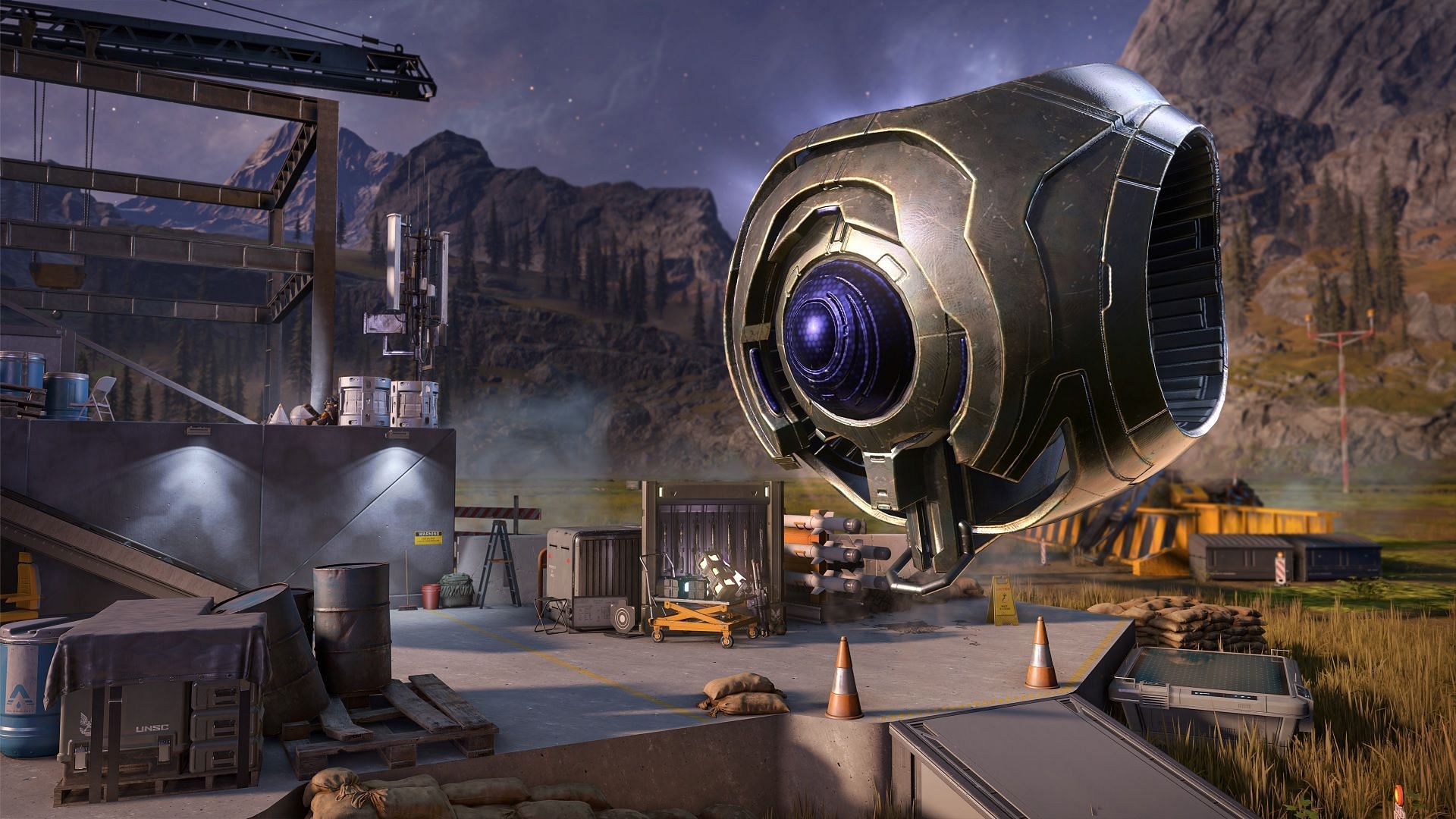 Forge mode returns in the latest Halo title (Image via Microsoft)