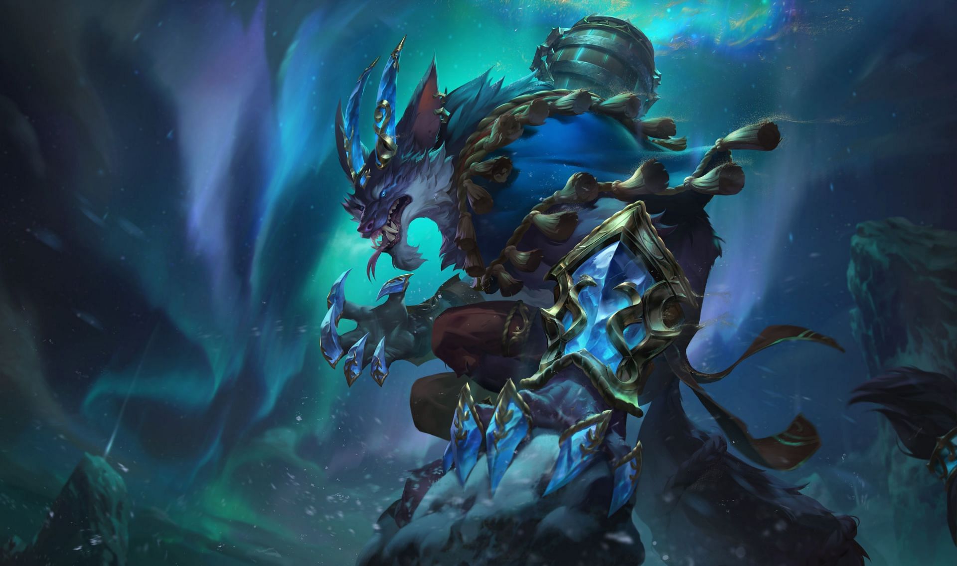 Winterblessed Prestige Warwick (Image via Riot Games)