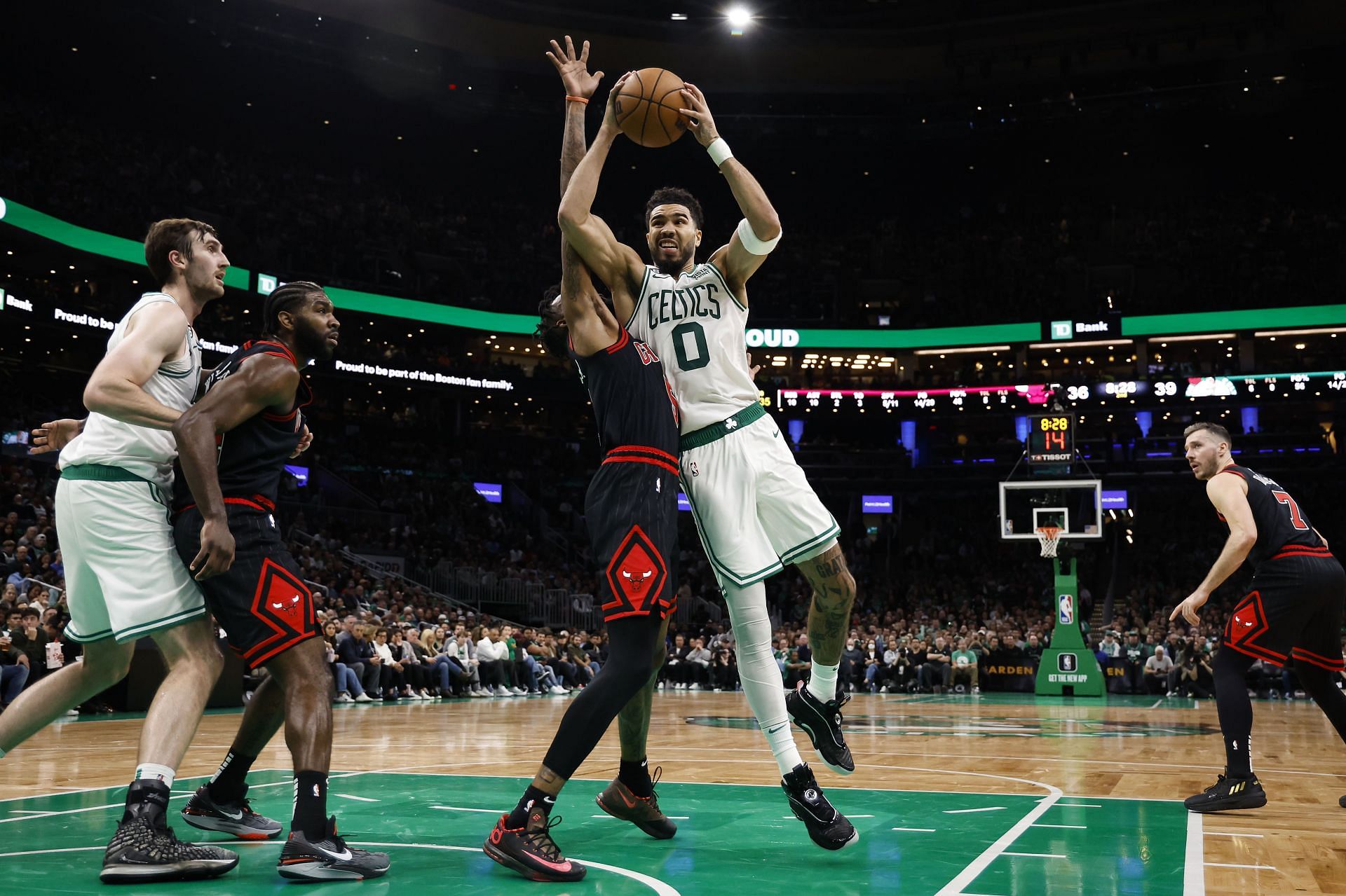 Boston Celtics Jayson Tatum jokes maturing body helped adds 10