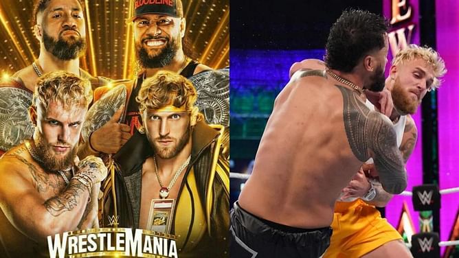 "Makes the most sense with the storyline going" - WWE fans react to the insane idea of Jake and Logan Paul challenging The Usos at WrestleMania