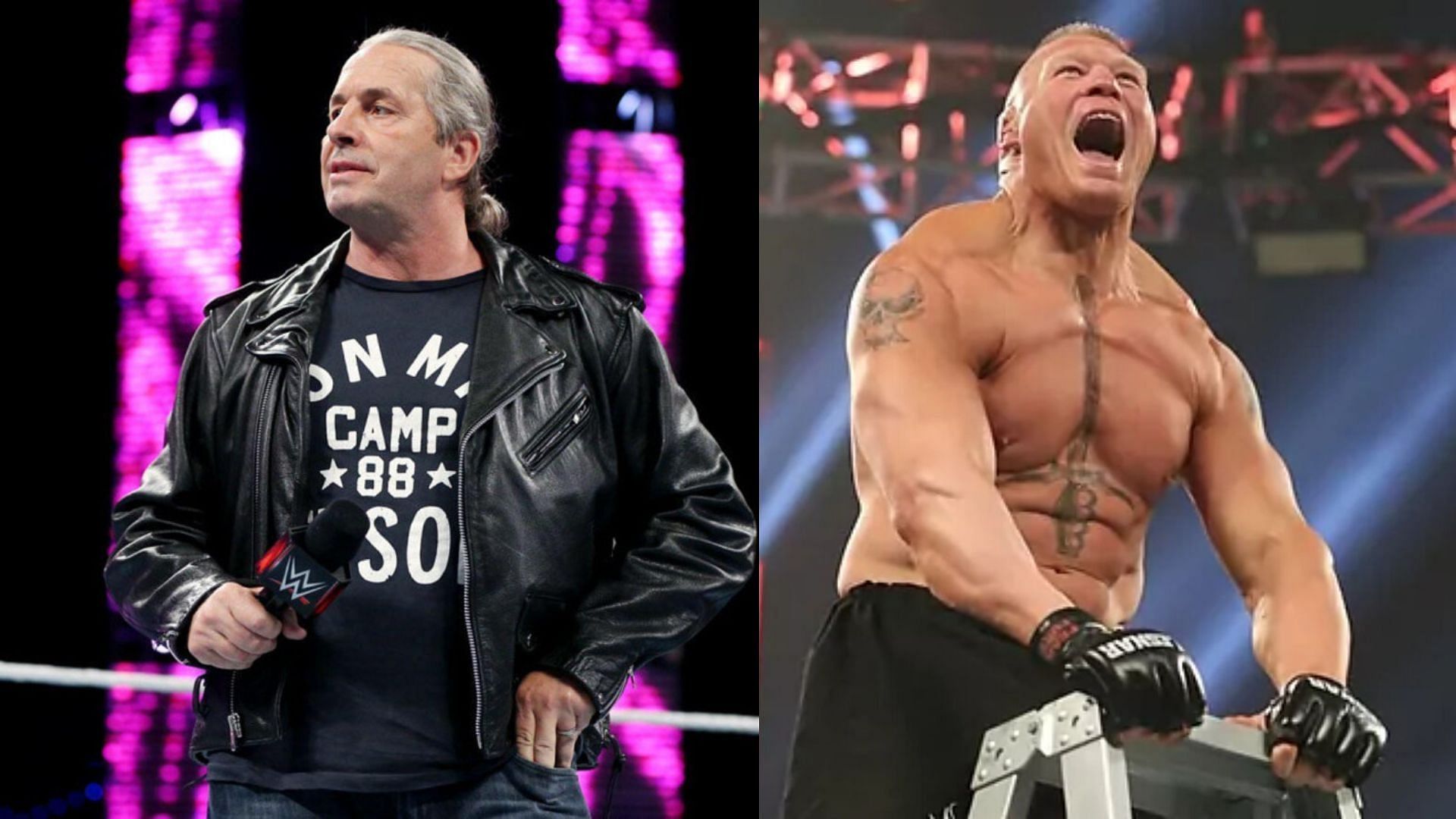 Bret Hart and Brock Lesnar had a rocky relationship with WWE in the past.
