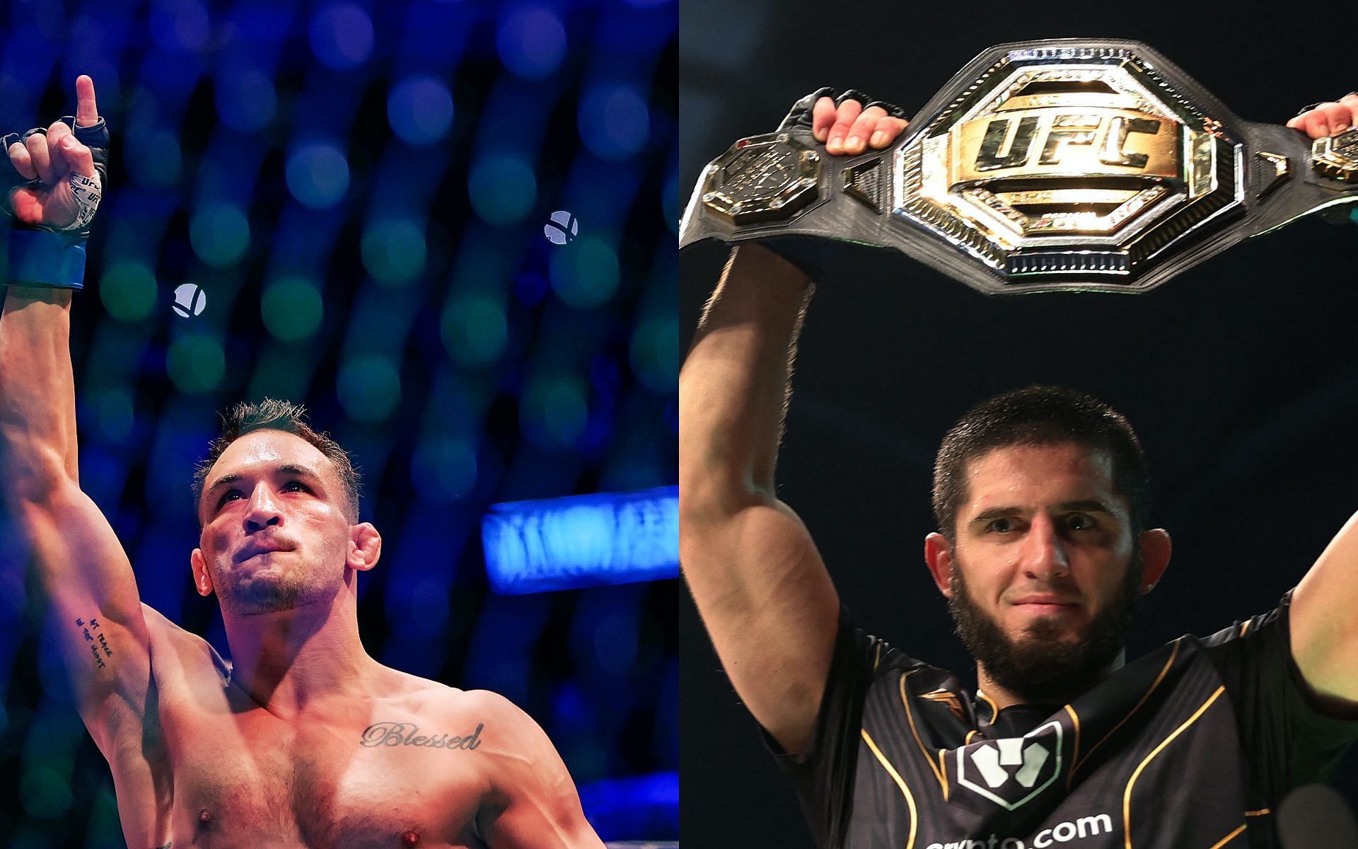 Michael Chandler (left) and Islam Makhachev (Right) [Image courtesy: Michael Chandler (via Getty Images)and Islam Makhachev ( via Reuters)]