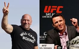 "Imagine his aimless ramblings at press conferences" - Fans unanimously disagree with the idea of Chael Sonnen taking over as the UFC president once Dana White retires