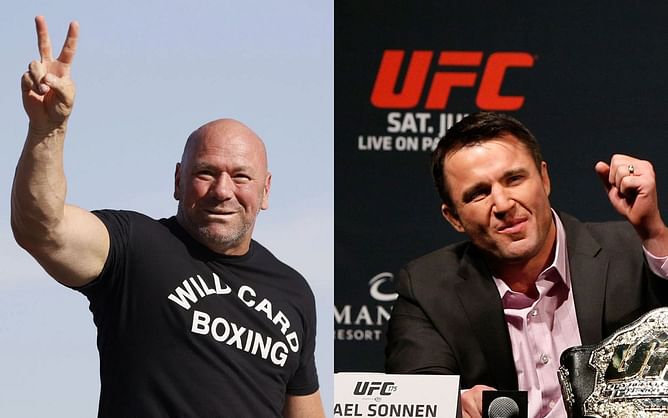 "Imagine his aimless ramblings at press conferences" - Fans unanimously disagree with the idea of Chael Sonnen taking over as the UFC president once Dana White retires