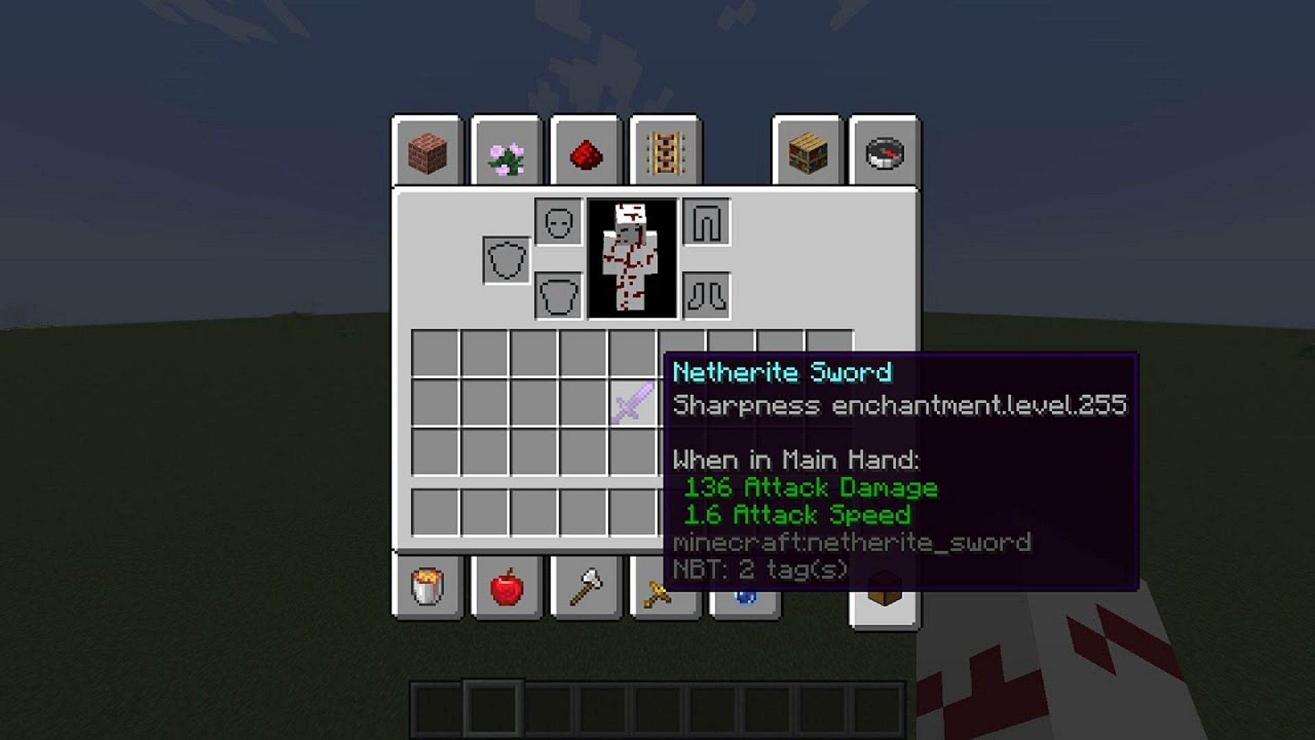 I tried to make a sword with all enchantments, but it still says