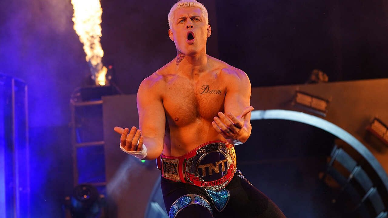 Cody Rhodes is a former three-time TNT Champion
