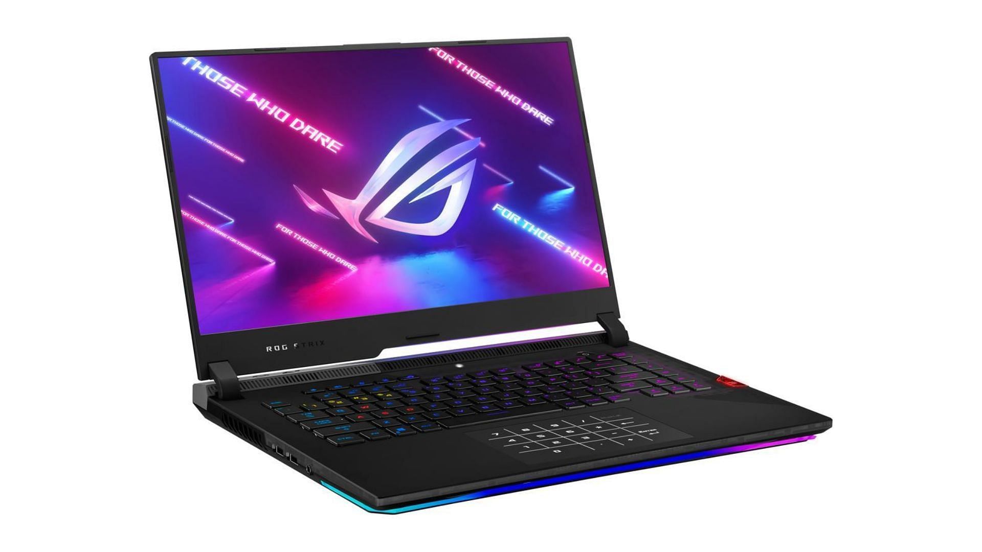 The ASUS ROG Strix Scar 15 laptop (Image via Newegg)