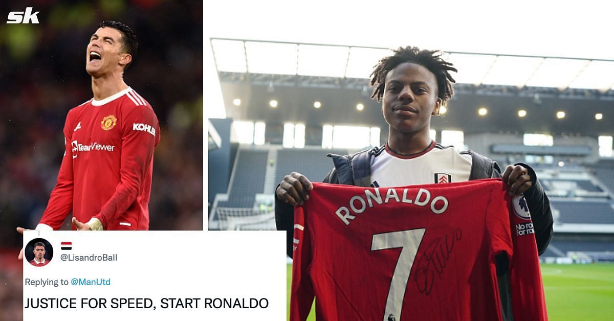 I'm crying right now!' -  star IShowSpeed flies to Man Utd match  before realising Cristiano Ronaldo omission