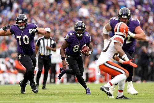 Cleveland Browns v Baltimore Ravens