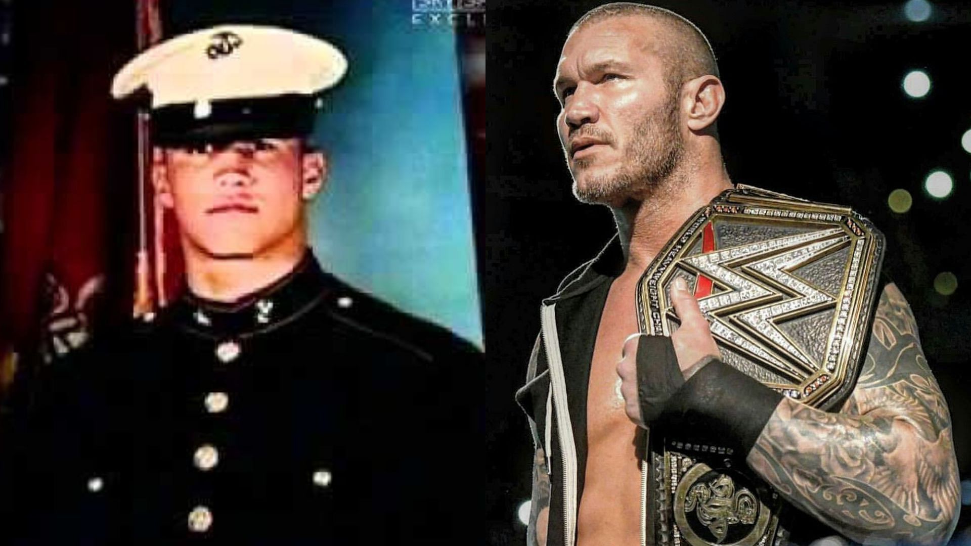 Orton served in the U.S. Marines for one year