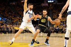 Steph Curry reacts to late travel call in Mavericks game: "I didn't think it was a travel... but who am I to say?"