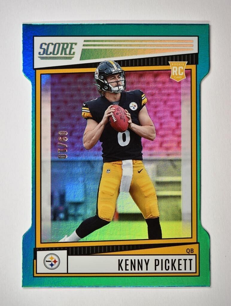 2022 Panini Score Football Pittsburgh Steelers Team Set 13 Cards W/Drafted  Rookies Kenny Pickett Rookie Card