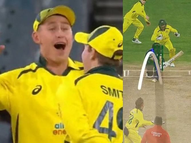 AUS vs ENG: [WATCH] Marnus Labuschagne's funny reaction to Liam Dawson lbw survival in 3rd ODI